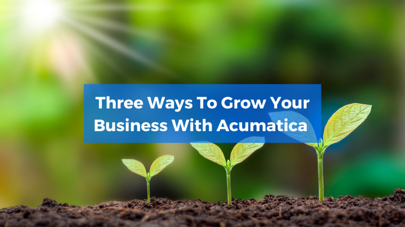Grow With Acumatica